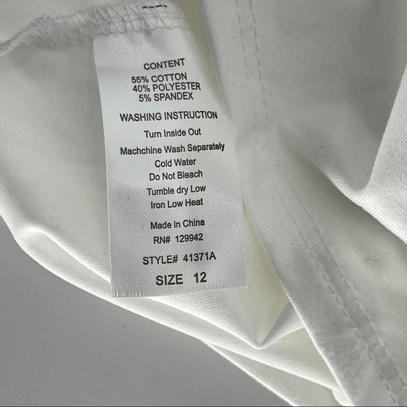 btween Unicorn Sequin Cold Shoulder Top Size 12 - Picture 8 of 8